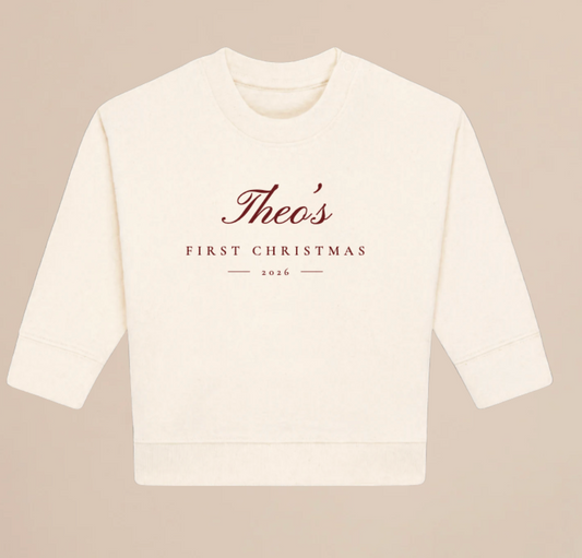 My First Christmas Sweater - personalisiert 🎄