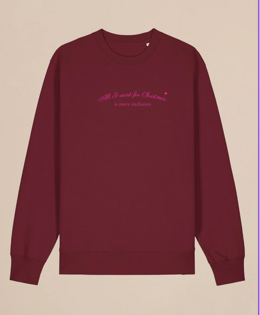 All I want for Christmas is more inclusion 🎄